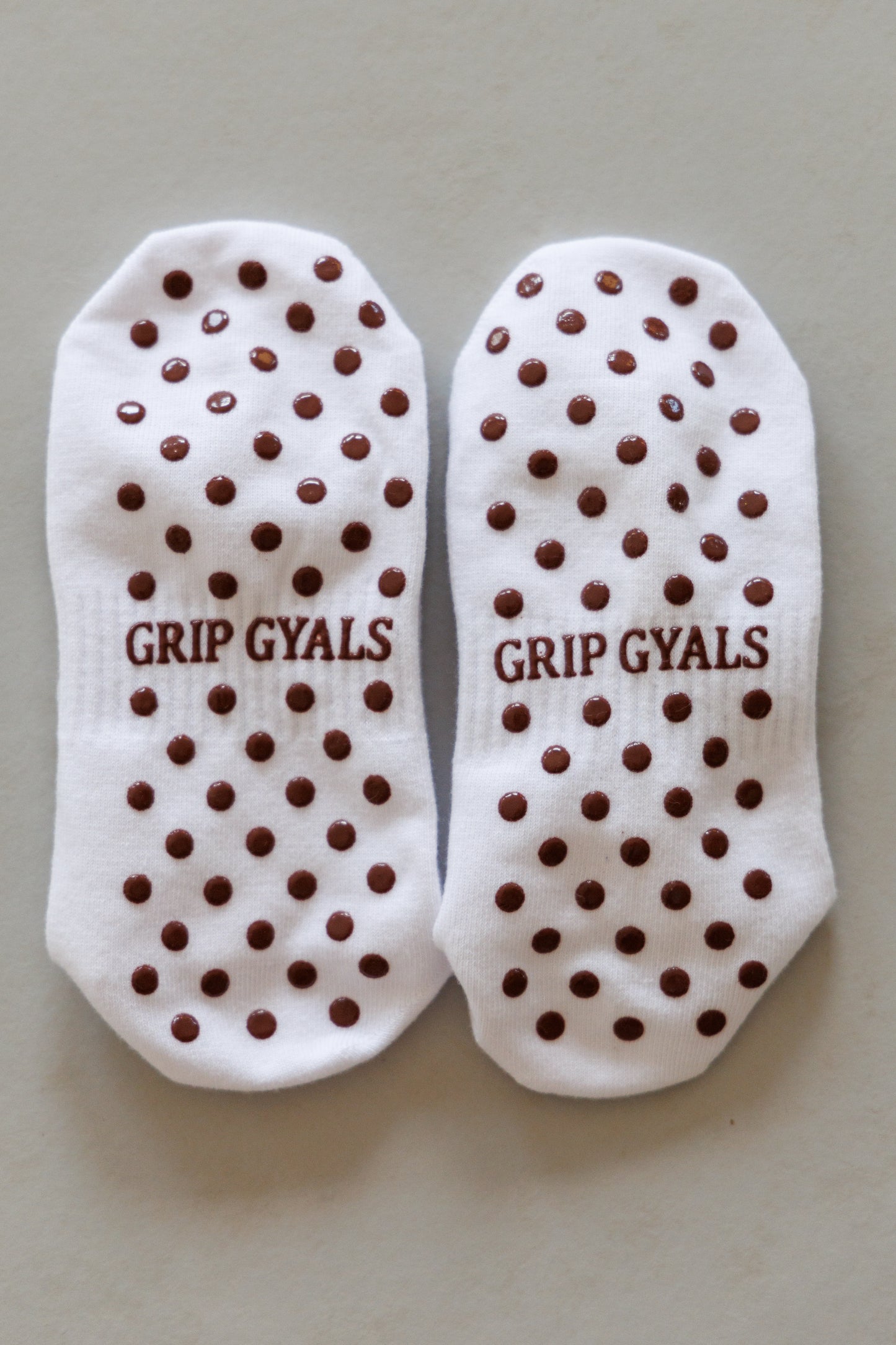 Breathe & Brew Brown Classic Socks