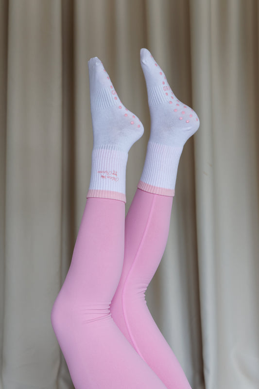 Pilates Princess Pink Classic Socks
